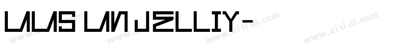 UUS UN JELLIY字体转换
